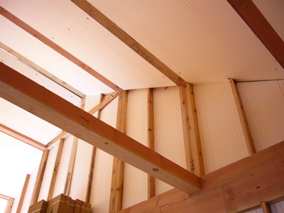 屋根用・妻壁断熱材施工事例